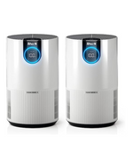 Shark HP102PK2 Clean Sense Air Purifiers for Home (2 Pack)