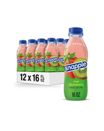 Snapple Kiwi Strawberry Juice Drink, 16 Fl Oz Bottles, Pack of 12