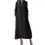 Walmart Maxi Shirt Dress (5 COLORS)