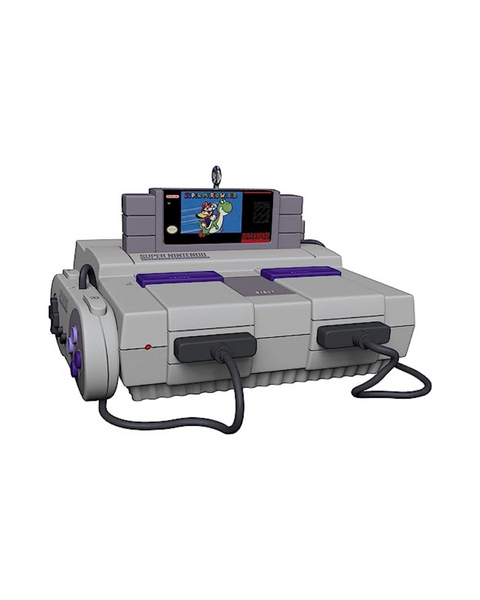 Hallmark Keepsake Nintendo Super NES Console Christmas Ornament w/ Sound & Light