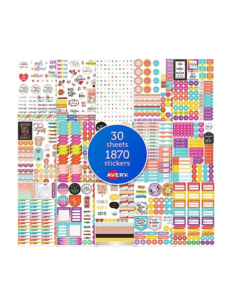 Avery Mom Planner Stickers Variety Pack