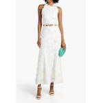 Rachel Gilbert Emilia embroidered ramie-gauze maxi skirt