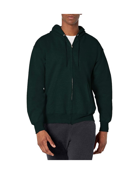 Hanes Ultimate Sudadera con capucha y cremallera completa para hombre