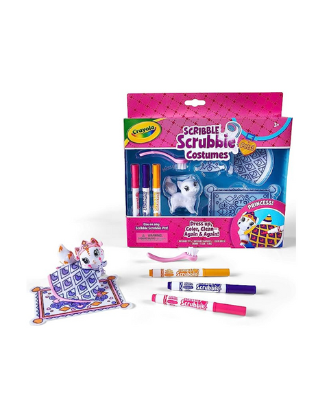 Crayola Scribble Scrubbie Mermaid Costume Playset