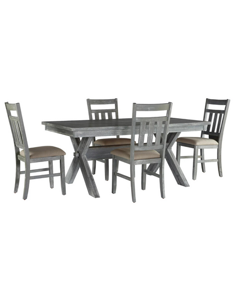 Juego de comedor Turino Farmhouse de 5 piezas