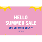 30% de descuento en zapatos nativos