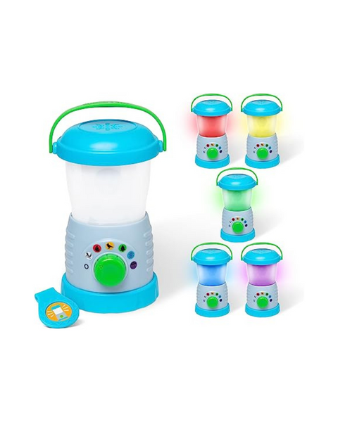 Melissa & Doug Let’s Explore Light & Sound Camping Lantern Play Set