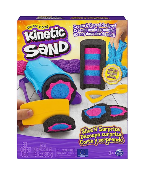 Juego Kinetic Sand, Slice N' Surprise
