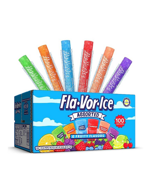 Paquete variado de paletas heladas Fla-Vor-Ice