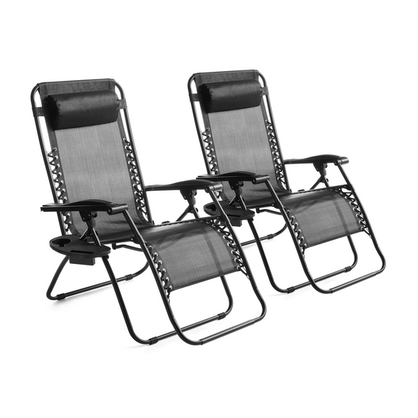 2 sillones Mainstays Zero Gravity (5 colores)