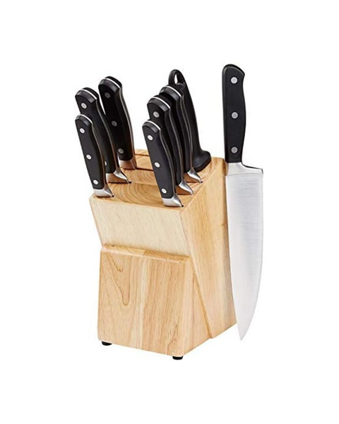 Ofertas de Prime Day en calentadores básicos de Amazon, juegos de cocina, juegos de bloques de cuchillos de madera y más