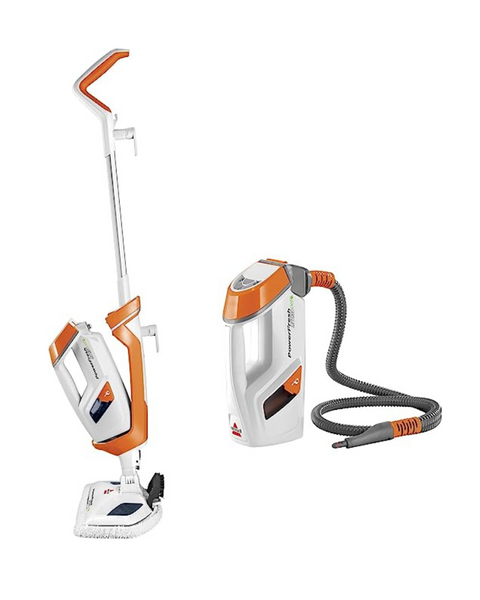 Bissell PowerFresh Lift-Off Pet Steam Mop, Steamer, Tile, Bathroom, Hard Wood Floor Cleaner