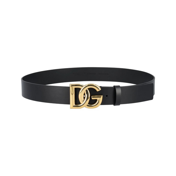 Dolce & Gabbana Men's DG Logo Buckle Belt