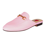 Gucci Inspired Leather Mules (10 COLORS)