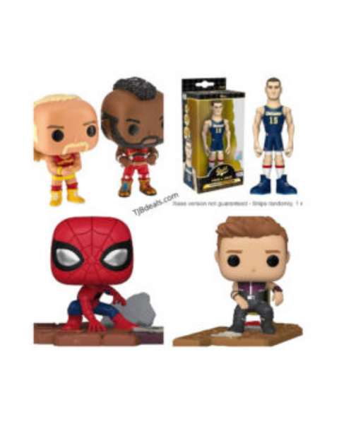 Muchas figuras y accesorios Funko a la venta