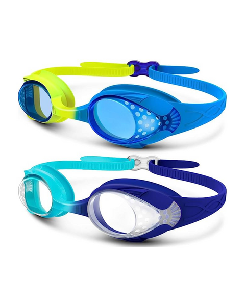 2 Pack Of OutdoorMaster Kids Swim Goggles