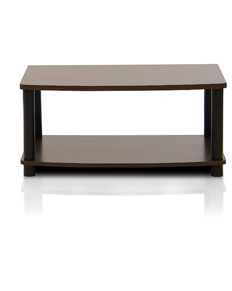 Furinno Turn-N-Tube No Tools 2-Tier Elevated TV Stand