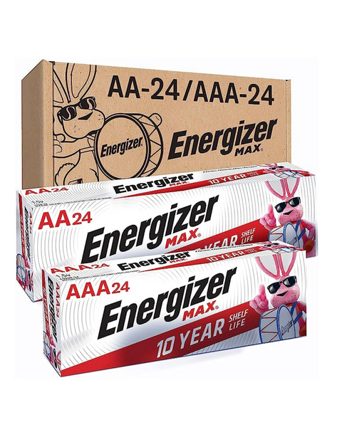 48-Count Energizer 24 Max AA and AAA Batteries