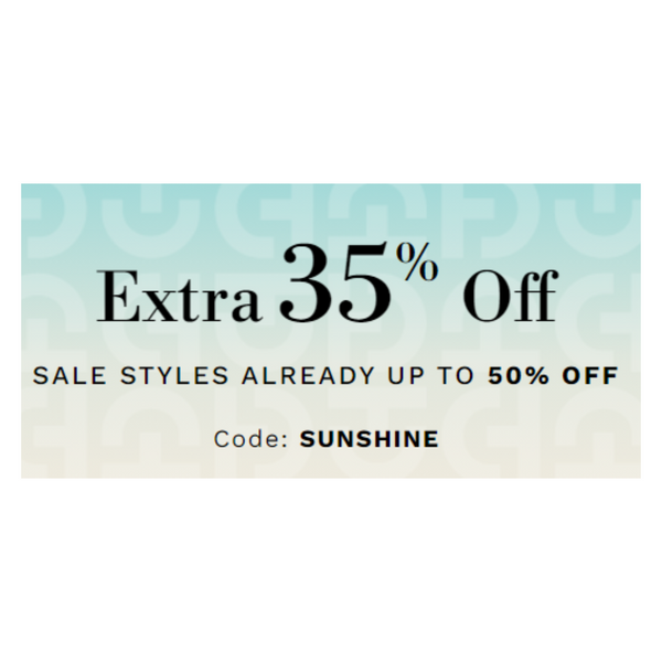 Cole Haan Extra 35% OFF SALE!