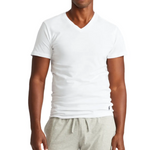 Camisetas Polo Ralph Lauren (Negro, Blanco, Cuello en V, Cuello redondo)