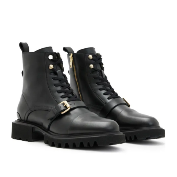 All Saints Tori Lug Sole Combat Boot