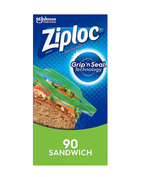 90 bolsas Ziploc para sándwiches