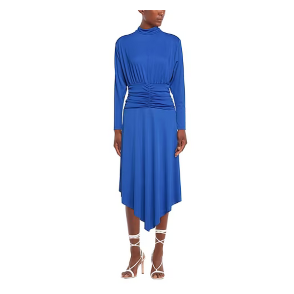 HAVEONE Yoox Blue Midi dress