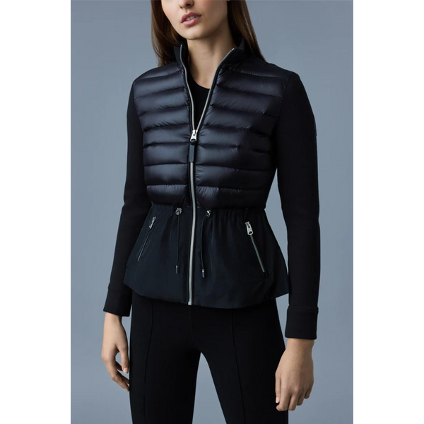 Mackage Peplum Embellished Joyce Hybrid Jacket (2 Colors)