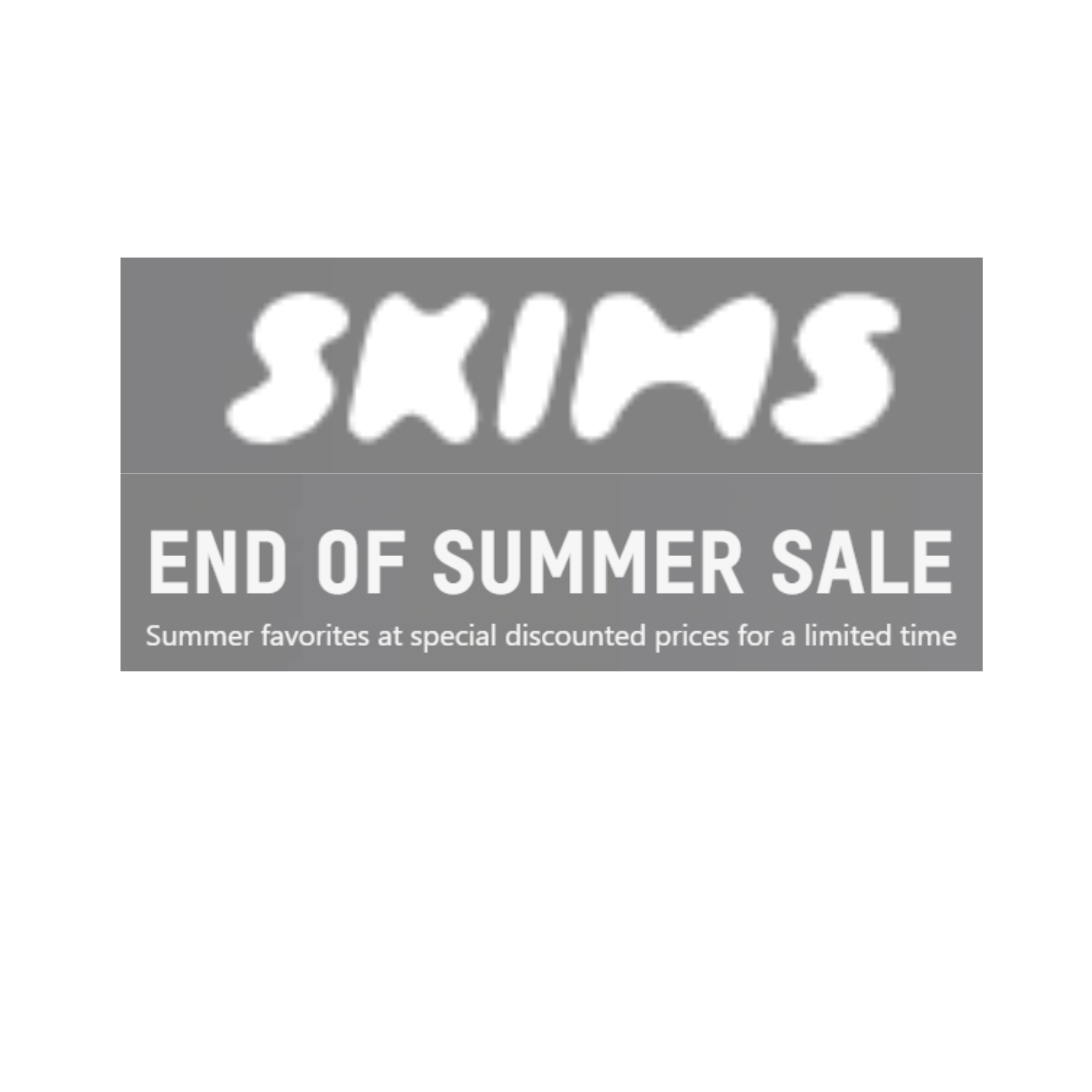 Skims End Of Summer Sale