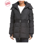 SAM Liv Belted Down Puffer Coat