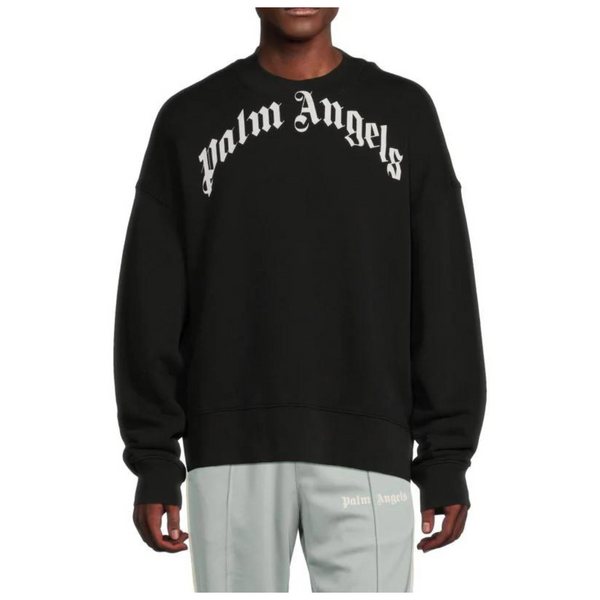 Sudadera con cuello redondo y logo de Palm Angels