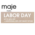 ¡Oferta del Día del Trabajo de Maje! 60% + 20% DE DESCUENTO!!