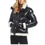 SAM. Chaqueta de plumas con ribete de piel de oveja Gigi