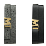 MCM Claus Visetos Leather Belt (Men)