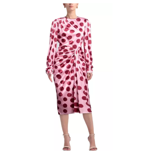 DOLCE &amp; GABBANA Vestido hasta la rodilla de seda