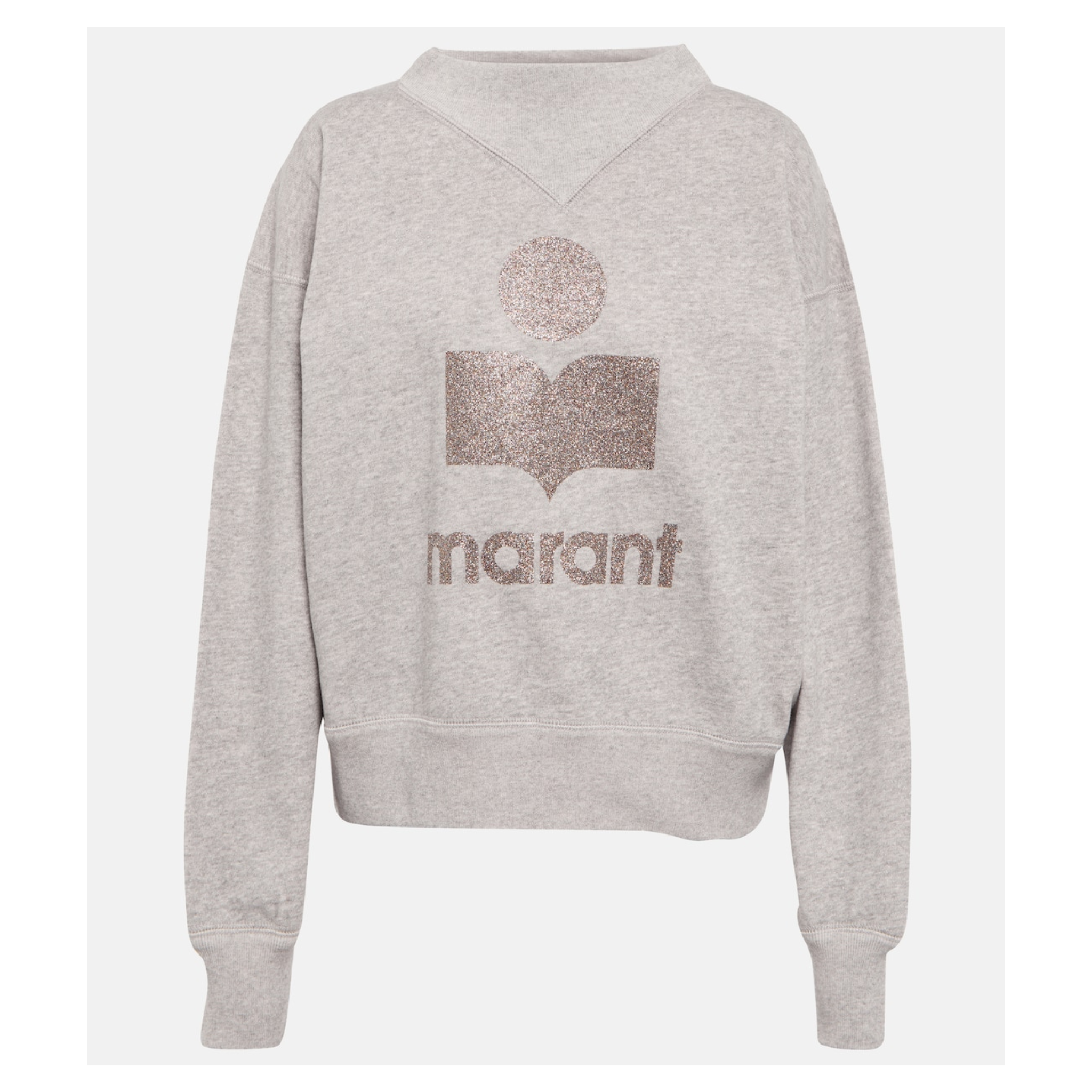 Marant Etoile Moby Logo Cotton-Blend Sweatshirt (WOMEN)
