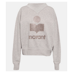 Sudadera Marant Etoile Moby Logo Mezcla De Algodón (MUJER)