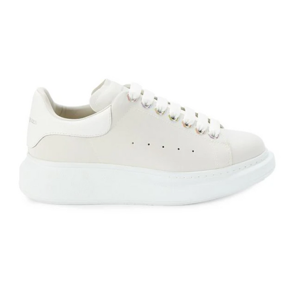 ALEXANDER MCQUEEN Leather Low Top Sneakers (Women)