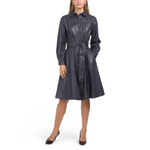 Kobi Halpern Faux Leather Fanny Dress