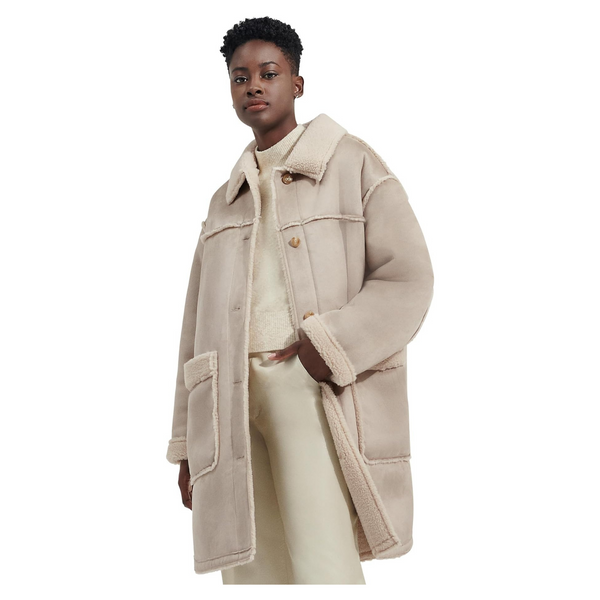 Chaqueta media UGG Takara Luxefluff