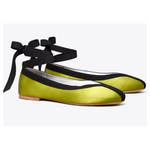 Tory Burch Runway Wrap Ballet Flat