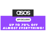 ¡¡ASOS hasta un 70% de descuento en TODO en la aplicación!!