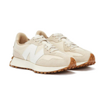 ¡Zapatillas New Balance 327 en color avena y blanco!
