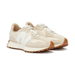 New Balance 327 sneakers in oatmeal and white!