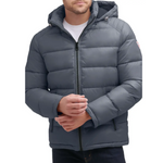 GUESS Hooded Solid Puffer Jacket