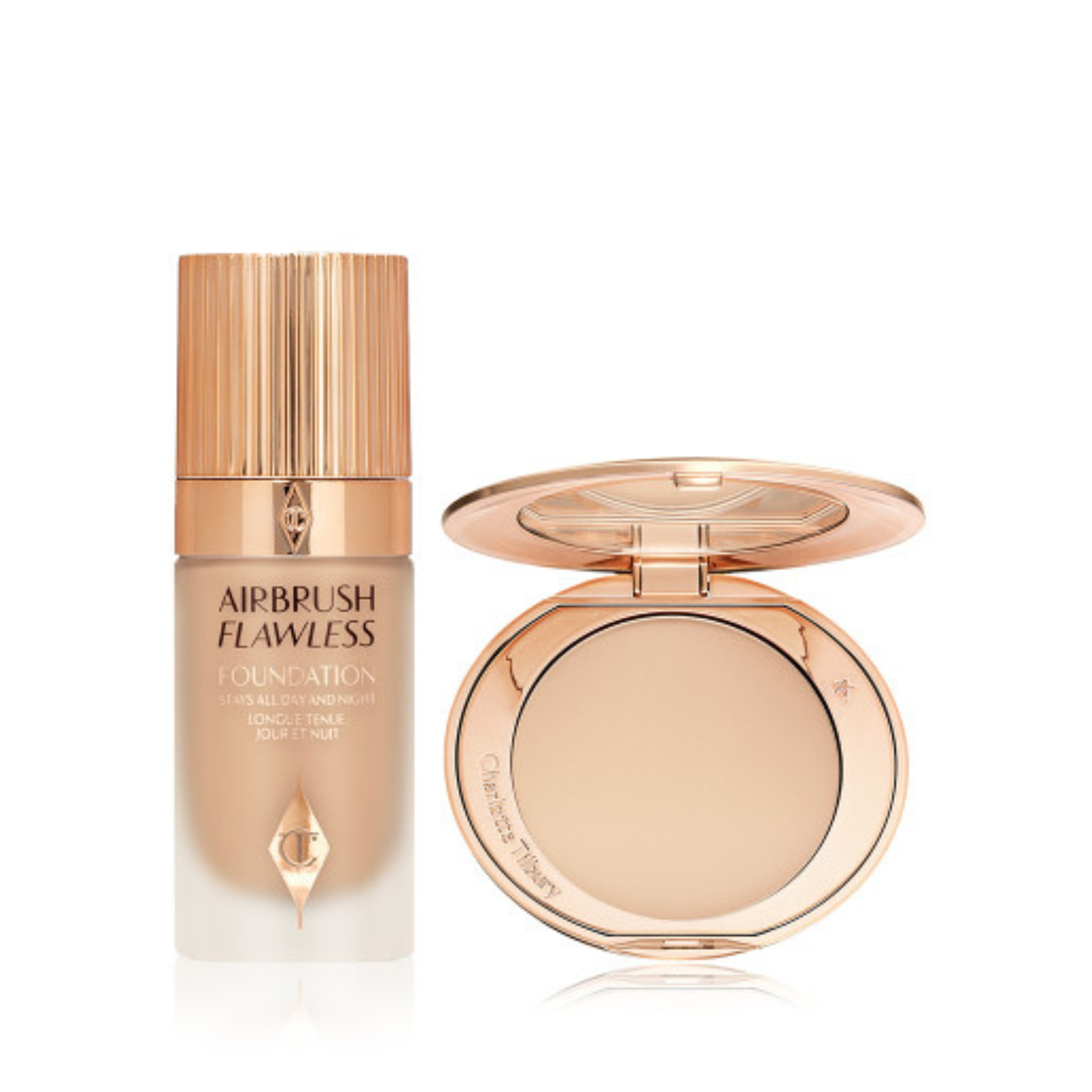 Charlotte Tilbury Airbrush Flawless Foundation + Airbrush Flawless Finish