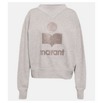 MARANT ETOILE Sudadera Moby De Mezcla De Algodón Con Logo