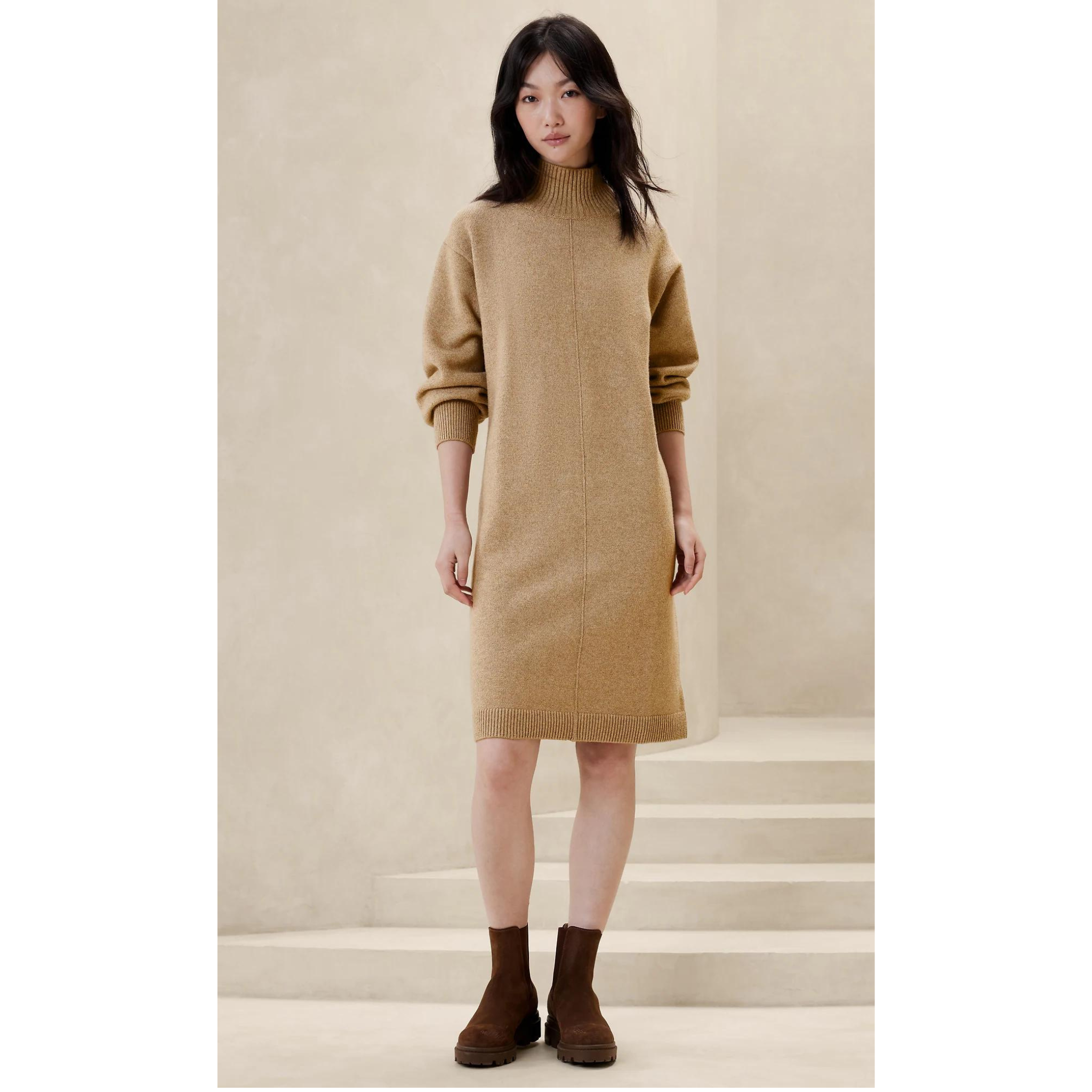 Banana Republic Factory Factory Knee Length Sweater Dress (3 COLORS)