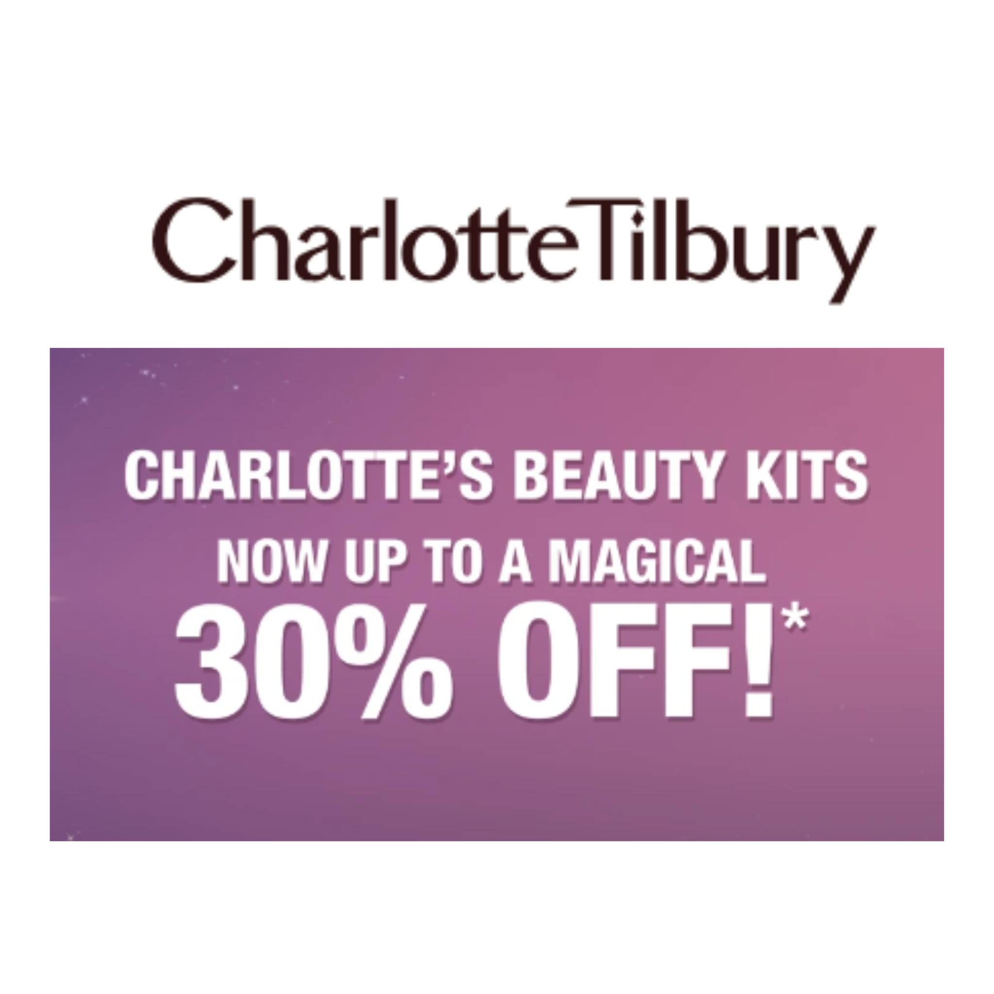 Charlotte Tilbury: 30% OFF Beauty Bundles!!