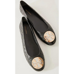 Bailarinas acolchadas Claire de Tory Burch (NEGRO)